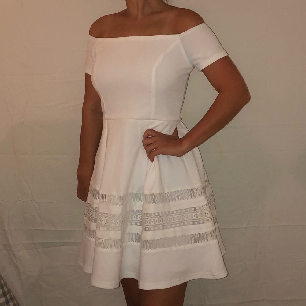 OTS white dress